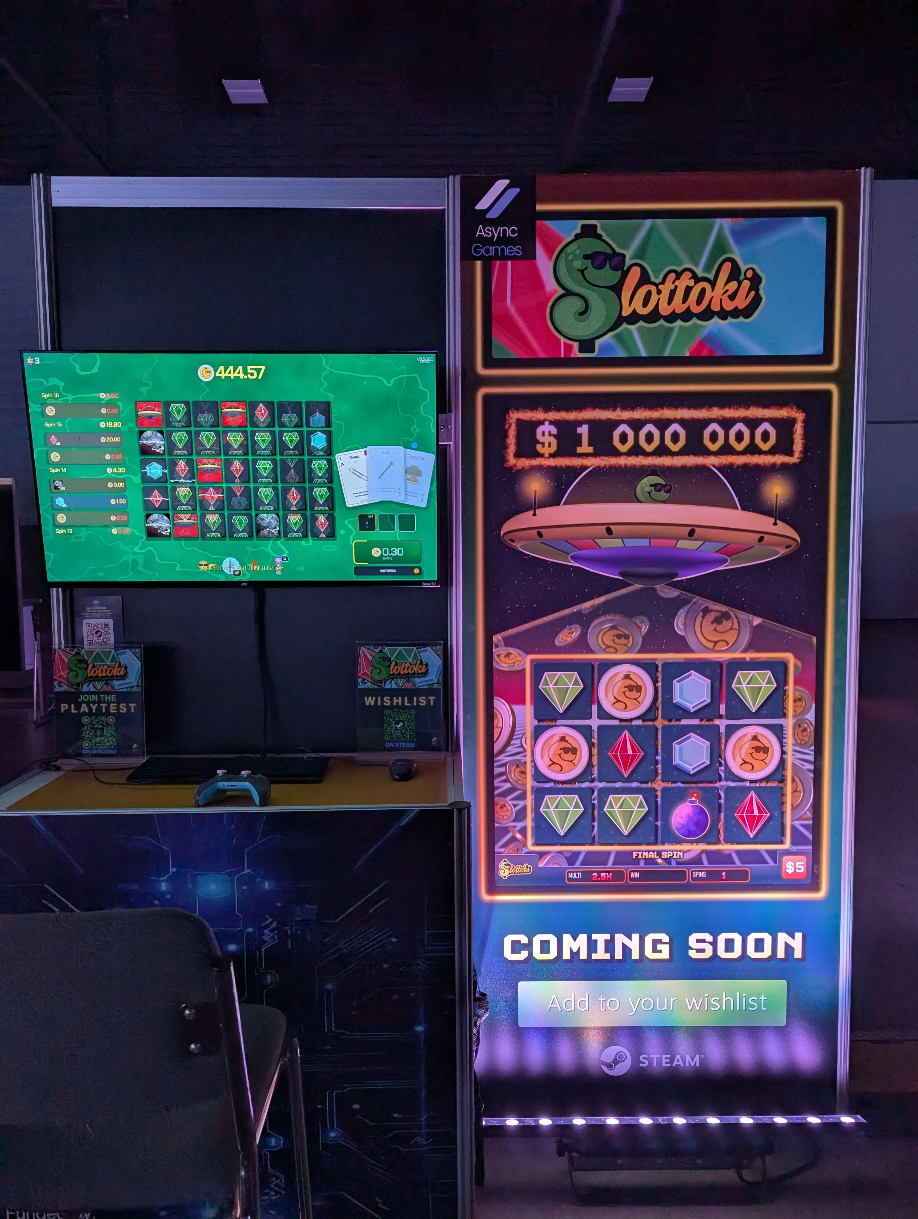 The Slottoki booth at Game Con Canada 2026
