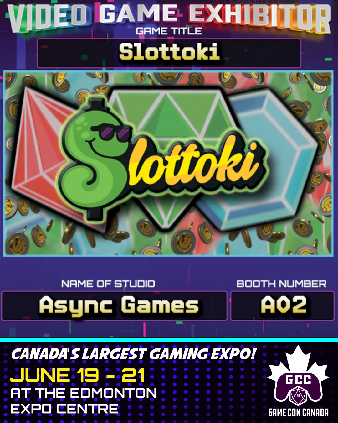 Slottoki hero key art